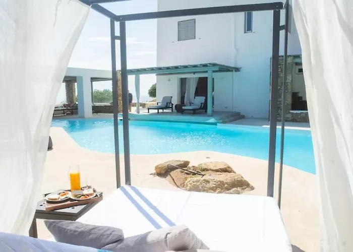 Paradise Estate Mykonos - Views, Party, Memories 2026 فندق مبيت وإفطار بارانْغا