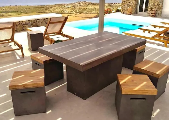 Paradise Estate Mykonos - Views, Party, Memories 2026 فندق مبيت وإفطار بارانْغا